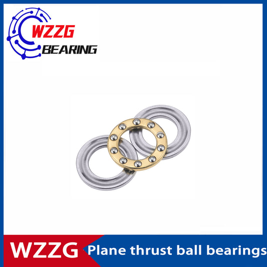 WZZG F5-10M F5-11M F5-12M(20pcs/lot) Mini 3-in-1 Plane Axial Ball Bearings 5*10*4mm 5*11*4.5mm  5*12*4mm High quality bearings