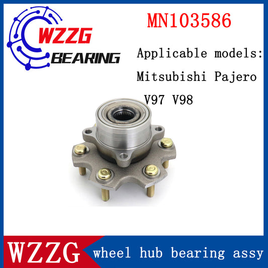 WZZG Car front wheel hub unit bearing MN103586 is suitable for Mitsubishi Pajero V97 V98