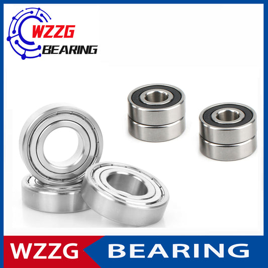 WZZG 20PCS miniature ball bearings 697ZZ 2RS stainless steel bearing size 7*17*5mm