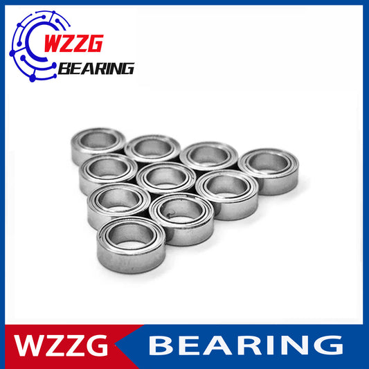 WZZG 10PC Stainless steel miniature bearing S681X-ZZ 681X-ZZ size 1.5*4*2mm