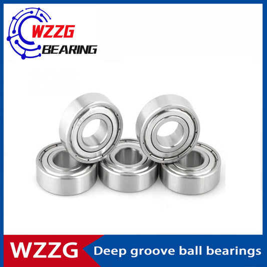 WZZG 2PCS/lot High quality stainless steel deep groove ball bearing S6205 ZZ 2RS size 25*52*15mm