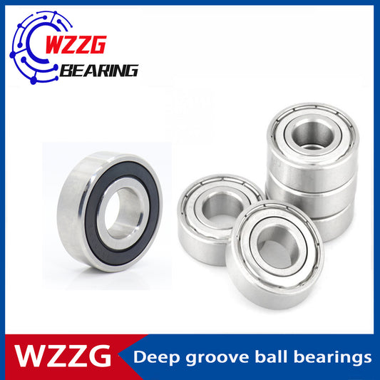WZZG 4PCS/lot High quality stainless steel deep groove ball bearing S6203 ZZ 2RS size 17*40*12mm