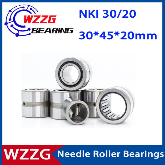 WZZG NKI 30/20  NKI 30/30 ( 4PCS/lot ) bearing 30*45*20  30*45*30mm solid ring needle roller bearing with inner ring