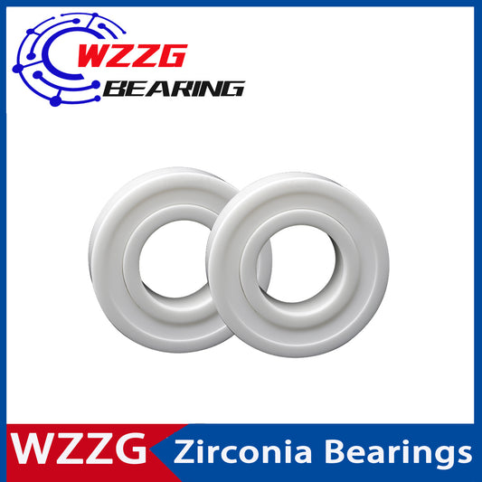 WZZG 6000 Full Ceramic Bearing ZrO2 1PC 10*26*8 mm Ceramic ball bearing slide 6000CE 6000CE-2RS