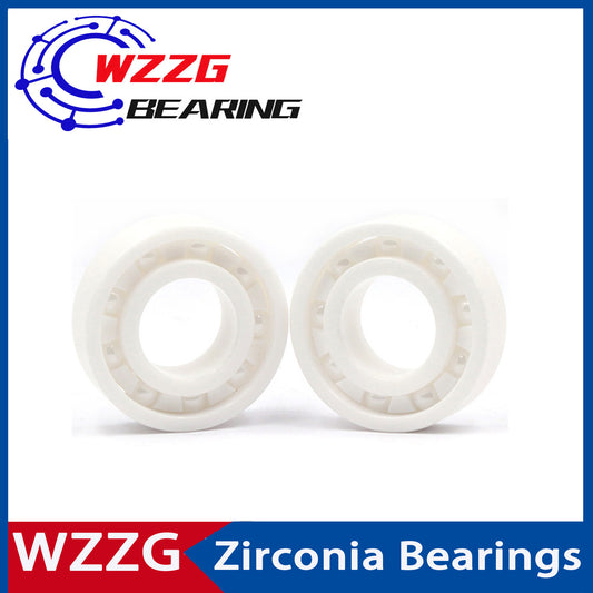 WZZG 2pcs/lot 623CE 624CE 625CE Full Zro2 Ceramic Zirconia Bearing