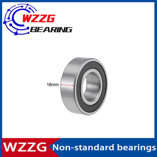 WZZG 2PCS High quality Non-standard bearing 62205-2RS 25*52*18mm deep groove ball bearing